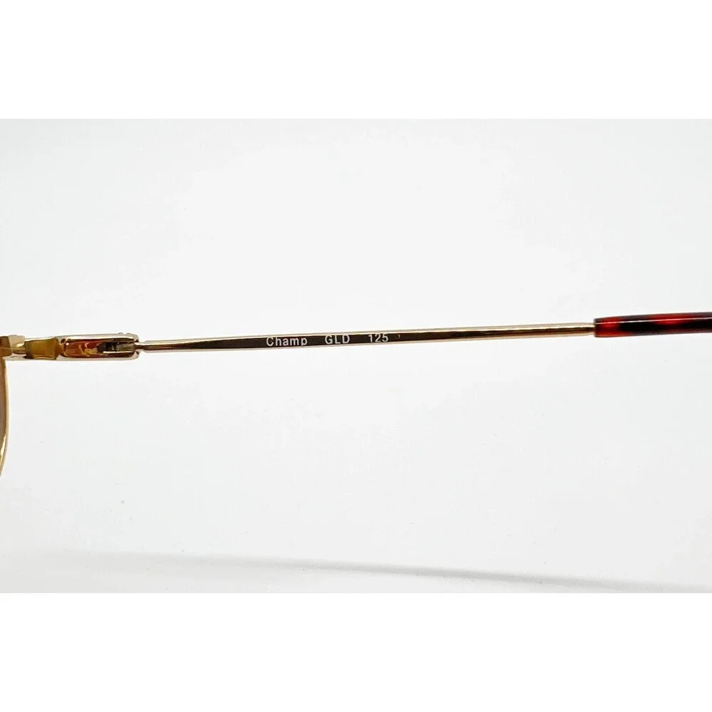 Caravaggio Champ Gold Eyeglasses Frames Youth 43-17-125 14853